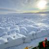 Petermann glacier icefront